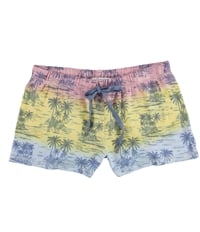 P.J. Salvage Womens Palm Trees In A Sunset Pajama Shorts