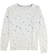 P.J. Salvage Womens Rainbow Stars Pajama Sleep T-Shirt