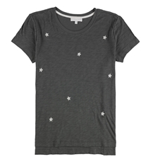 P.J. Salvage Womens Embroidered Stars Pajama Sleep T-Shirt