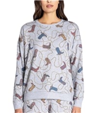 P.J. Salvage Womens Boots And Ropes Pajama Sweater, TW1