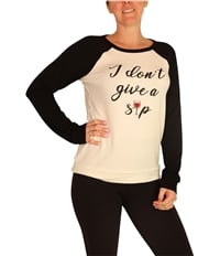 P.J. Salvage Womens I Don't Give A Sip Pajama Sweater