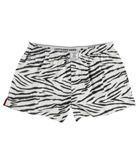P.J. Salvage Womens Zebra Print Pajama Shorts