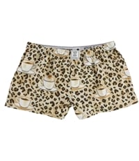 P.J. Salvage Womens Coffee Beans And Cup Pajama Shorts