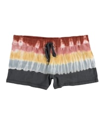 P.J. Salvage Womens Multi Colored Tye-Dye Pajama Shorts