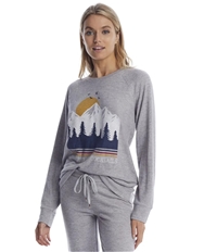 P.J. Salvage Womens Campfires + Cocktails Pajama Sweater, TW1