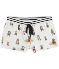 P.J. Salvage Womens Pups In Hats And Scarfs Pajama Shorts