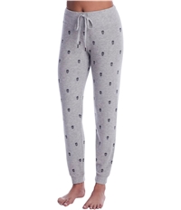 P.J. Salvage Womens Skulls Pajama Jogger Pants