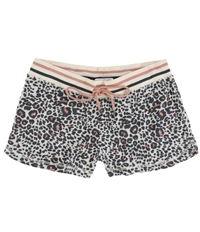 P.J. Salvage Womens Cheetah Pajama Shorts, TW2