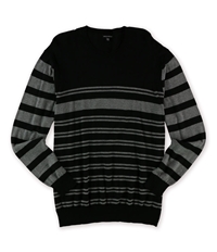 Sons Of Intrigue Mens Horizontal Stripe Pullover Sweater