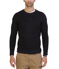 Nautica Mens Iconic Knit Anchor Pullover Sweater
