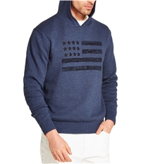 Weatherproof Mens Flag Hooded Sweater