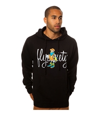 Fly Society Mens The For The Birds Hoodie Sweatshirt