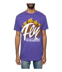 Fly Society Mens The Moonrise Graphic T-Shirt, TW1