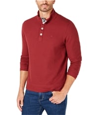 Tommy Bahama Mens Cold Springs Mock-Collar Henley Sweater