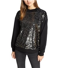 Sanctuary Clothing Womens Sequins Pullover Sweater