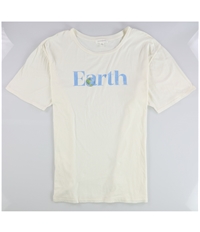 Treasure & Bond Womens Earth Graphic T-Shirt, TW1