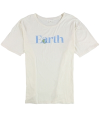 Treasure & Bond Womens Earth Graphic T-Shirt, TW2