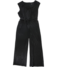 Connected Apparel Womens Belted Jumpsuit