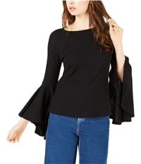 Sage The Label Womens Ribbed Pullover Blouse