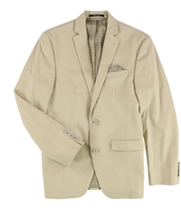 Bar Iii Mens Notched Lapel Two Button Blazer Jacket, TW2