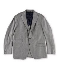 Eleventy Mens Solid Two Button Blazer Jacket, TW2