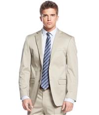 Calvin Klein Mens Professional Two Button Blazer Jacket, TW4