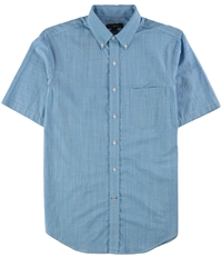 Club Room Mens Lined Button Up Shirt