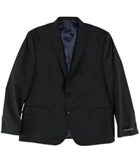 Kenneth Cole Mens Solid Two Button Blazer Jacket, TW2