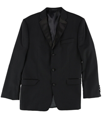 Calvin Klein Mens Slim Contrast Trim Three Button Blazer Jacket