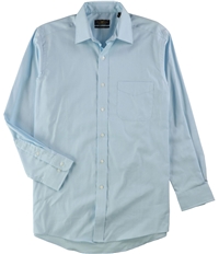Club Room Mens Pinpoint Button Up Dress Shirt, TW9