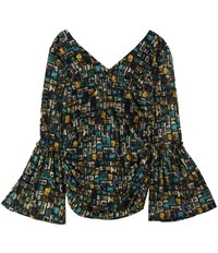 Thalia Sodi Womens Printed Knit Blouse, TW2