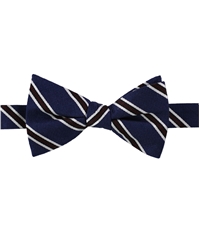 Tommy Hilfiger Mens Stripe Self-Tied Bow Tie, TW3