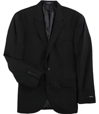 Alfani Mens Solid Two Button Blazer Jacket, TW1