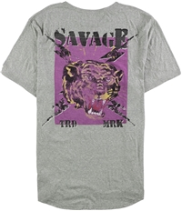 Buffalo David Bitton Mens Savage Graphic T-Shirt, TW1