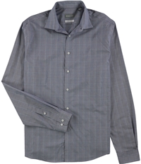 Michael Kors Mens Airsoft Stretch Button Up Dress Shirt, TW10
