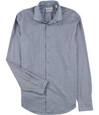 Calvin Klein Mens Steel+ Button Up Dress Shirt, TW3