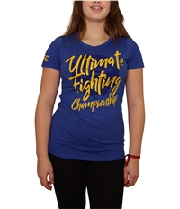 Ufc Womens Brushed Lettering Graphic T-Shirt