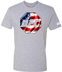 Ufc Mens Usa Country Flag Graphic T-Shirt