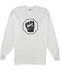 Ufc Mens Distressed Fist Octagon Graphic T-Shirt