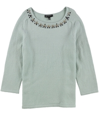 I-N-C Womens Embellished Collar Pullover Sweater
