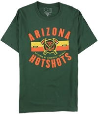 G-Iii Sports Mens Arizona Hotshots Graphic T-Shirt, TW2