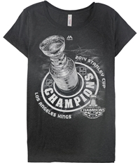 Majestic Womens Los Angeles Kings 2014 Stanley Cup Graphic T-Shirt