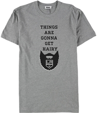 Rinky Mens Things Are Gonna Get Hairy La Kings Graphic T-Shirt