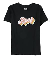 Reef Womens Script Logo Graphic T-Shirt