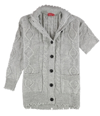 N:Philanthropy Womens Cable Knit Cardigan Sweater