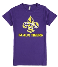 G-Iii Sports Womens Geaux Tigers Graphic T-Shirt