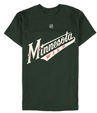 Reebok Mens Minnesota Wild Graphic T-Shirt