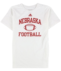 Adidas Mens Nebraska Football Graphic T-Shirt, TW4
