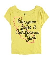 Hometown Heroes Womens Everyone Loves A California Girl Graphic T-Shirt