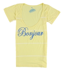 Local Celebrity Womens Bonjour Graphic T-Shirt